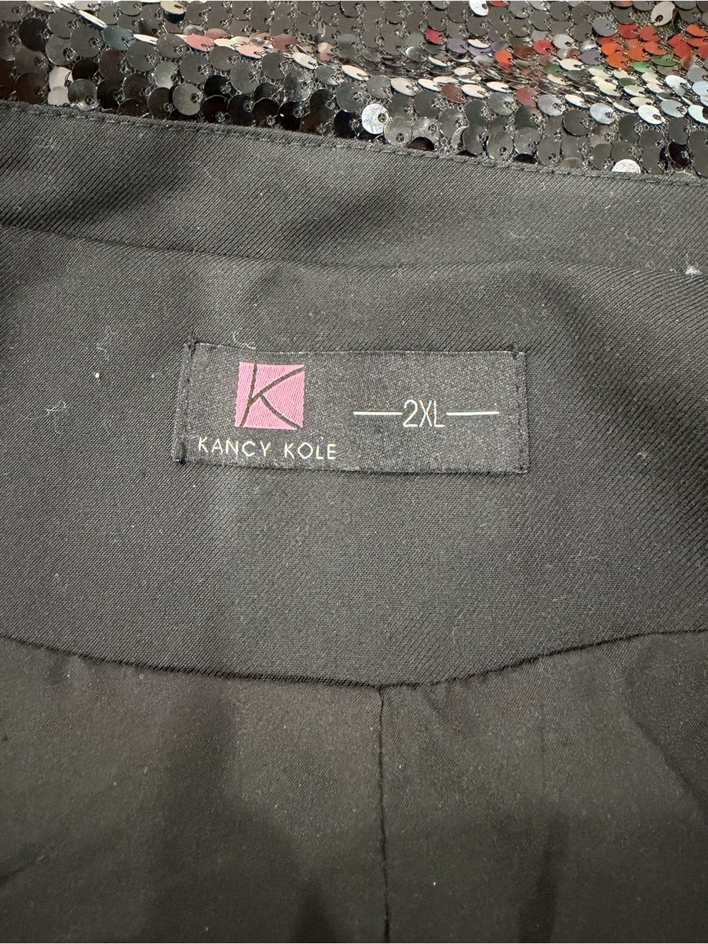 Kancy Kole Women’s Sequin Blazer - Picture 7 of 7